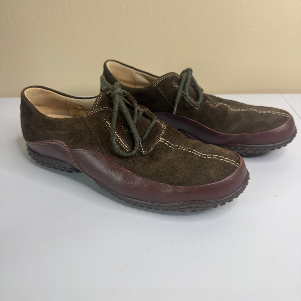 Wolky Designed for Walking Brown Suede Leather Lace Up Shoes EU 43